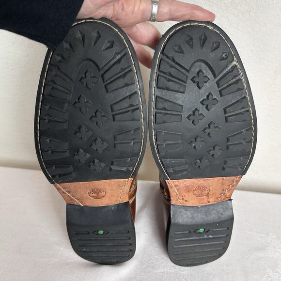 Timberland men's City Casual side zip leather Chelsea boot steampunk athleisure - Picture 6 of 8